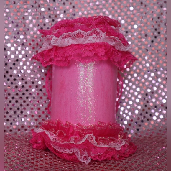 Hand Crafted Other - Hand Crafted Passionate Embrace & Lace Gypsy Jar Rose-Scented